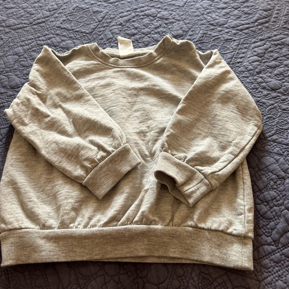 H&M Heather Gray Kids Sweater